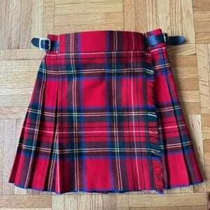 vintage james pringle weavers toddler kilt made of pure new wool